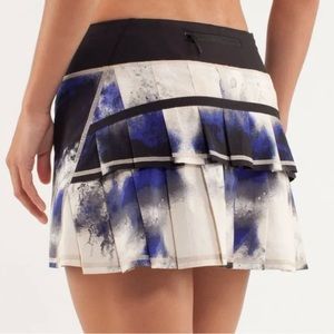 Lululemon Run Pace Setter Skirt Milky Way Multi Print Skirt: Size 6
